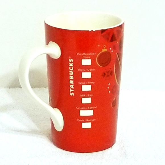 Starbucks Holiday Mug w/Checkbox To Go Order - Picture 6 of 7